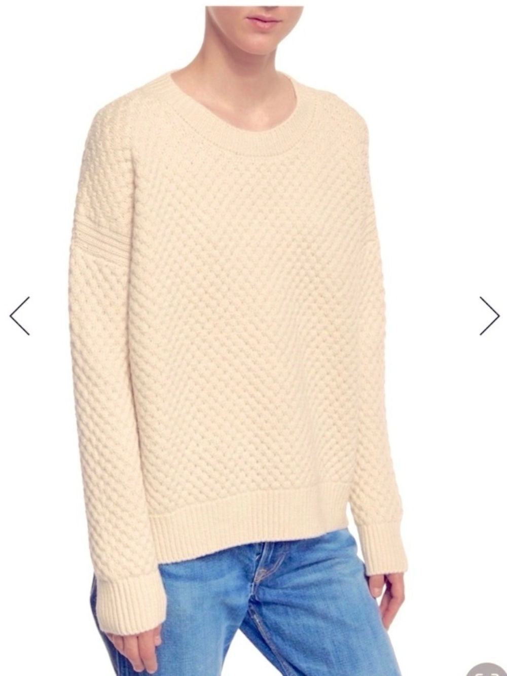 Vince wool and yak blend Honeycomb sweater, Sz small